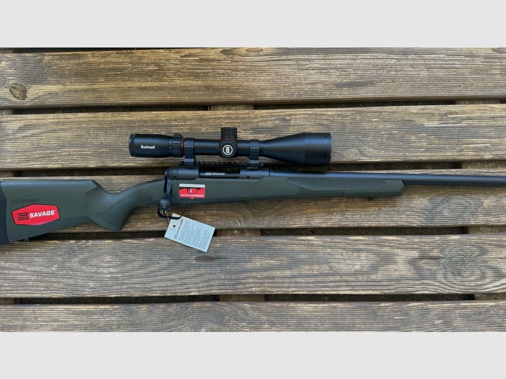 Savage 110 Hog Hunter mit Bushnell 3-18x56 Nitro .308Win