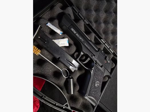 Retay Big Fifty 9mm P.A.K, black, solid