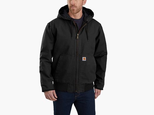 Carhartt Duck Active Jacket Men Black S