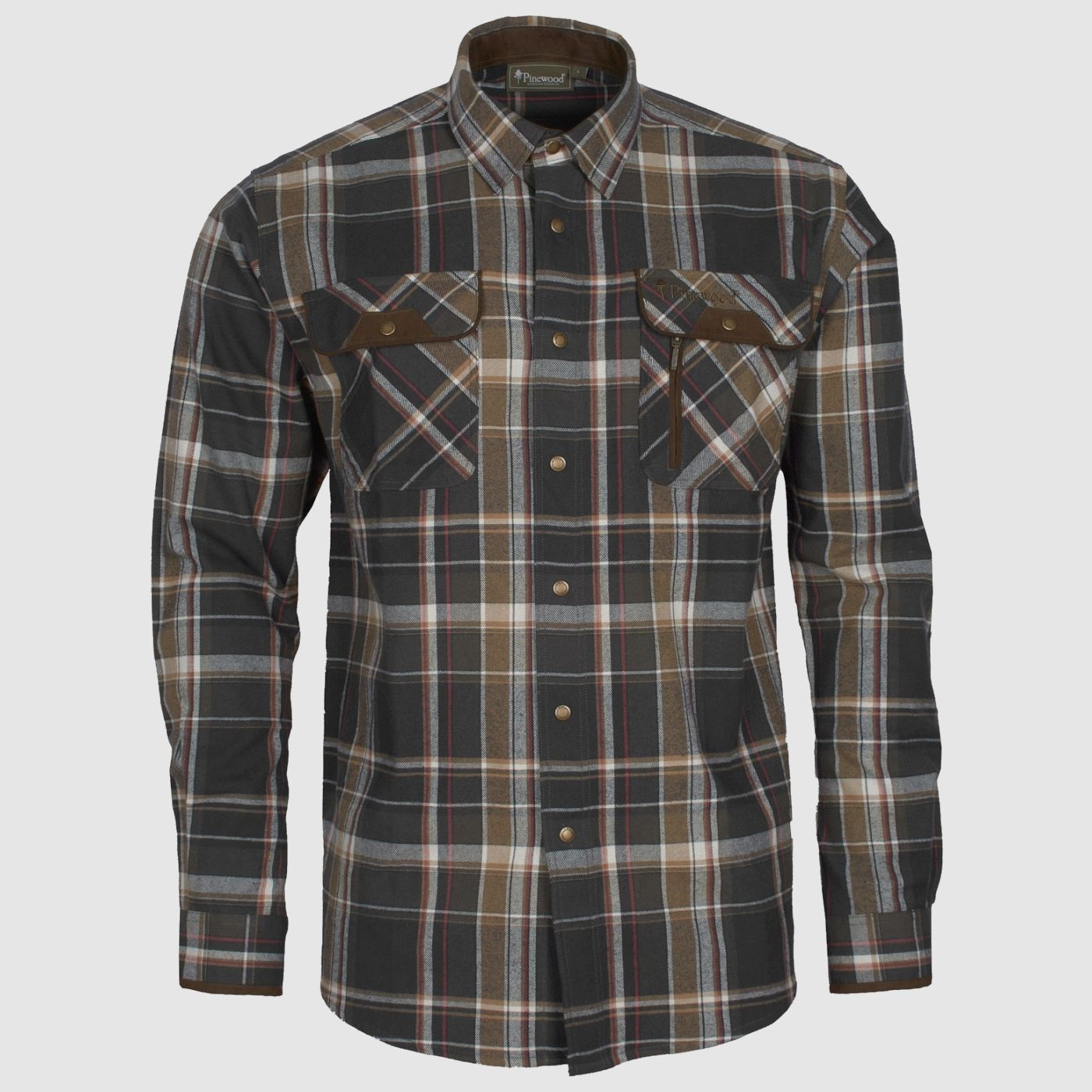 Pinewood Prestwick overhemd 9428 D. Green Black XXL, afbeelding 1 van 3