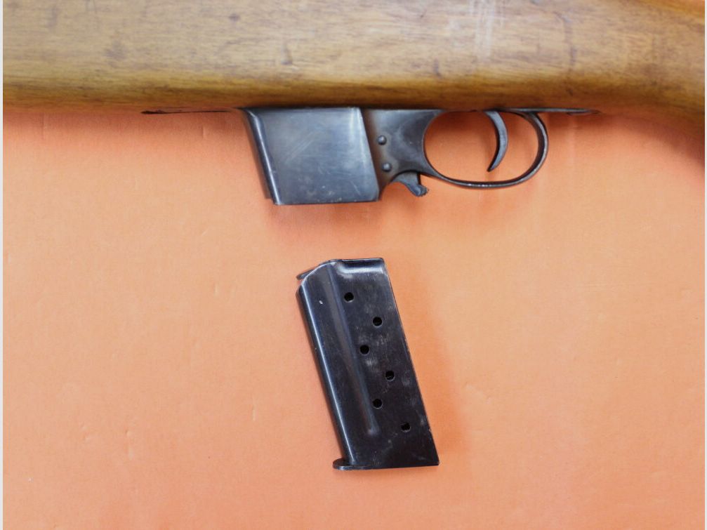 Ayra Durex Rep. Rifle 9mm Bergmann Bayard Ayra Durex Destroyer: Barrel 55 cm/ 6-round magazine - Origin of the PCC