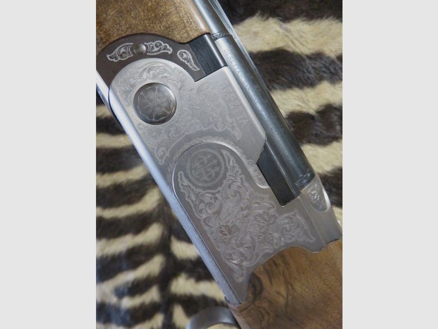 Flinte BERETTA 686 Silver Pigeon I neu Kal. 12/76 Läufe 76 cm 5 Chokes – Waffenkoffer., Bild 7 von 12