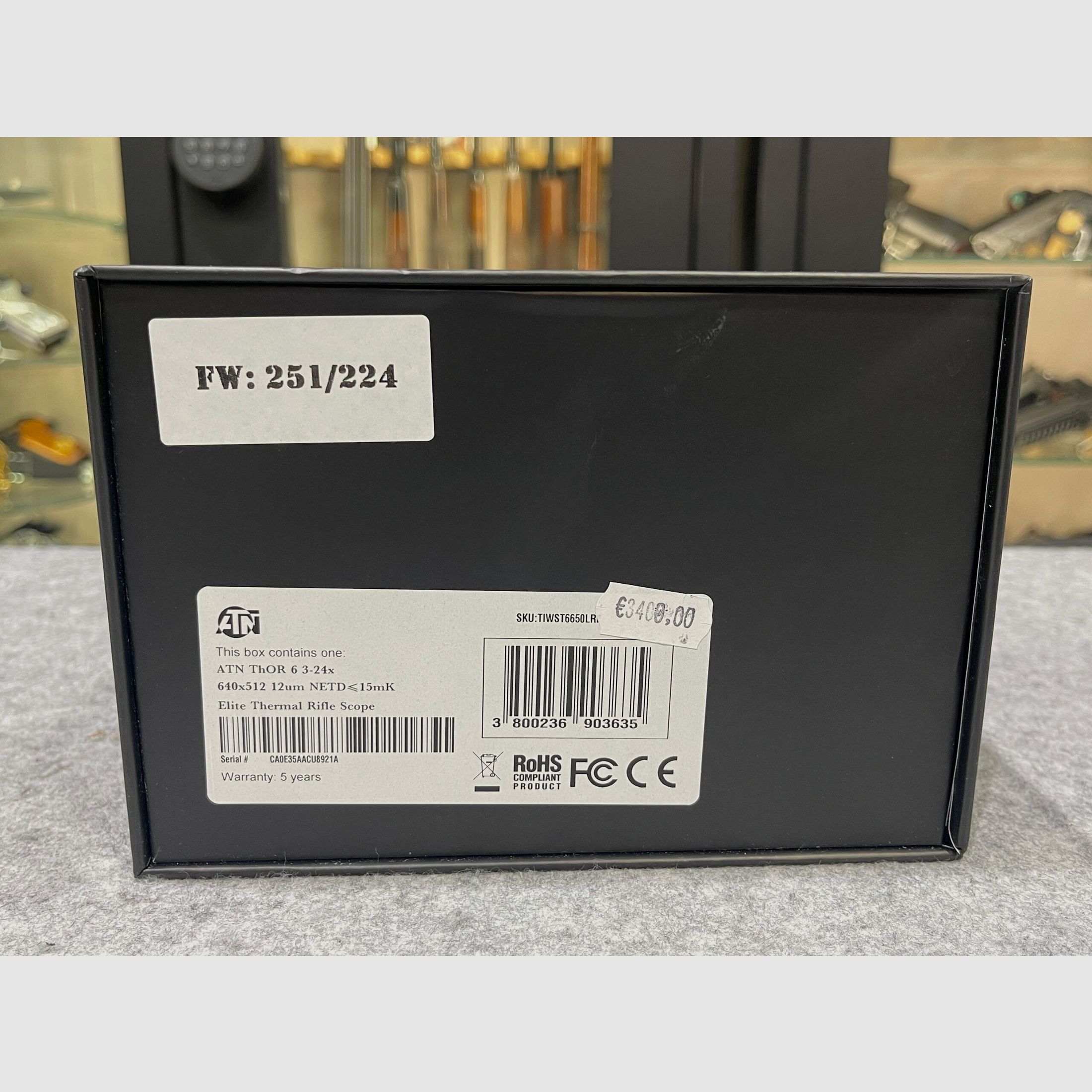 ATN THOR ELITE 6 LRF 3-24X 640×512, imagen 18 de 18