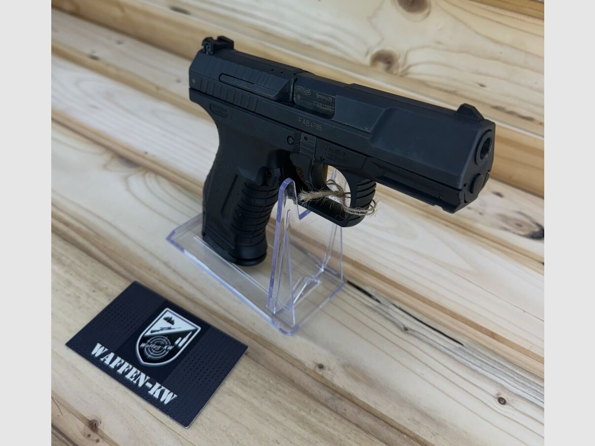 Demonstration weapon Carl Walther pistol P99 AS 9x19 15R Black 9mm Luger