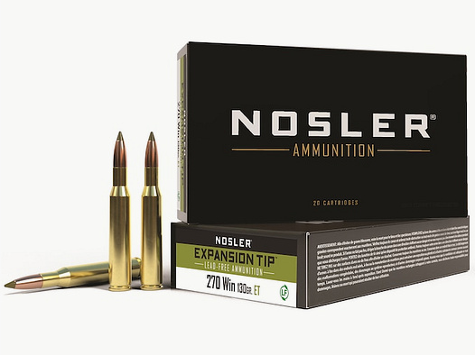 Nosler E-TIP .270 Win. 130GR Spitzer 20 nabojów