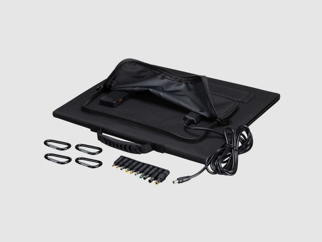 Mobiles Solar-Ladegerät BRESSER mit 60 W und USB- und DC-Ausgang, Bild 7 von 21