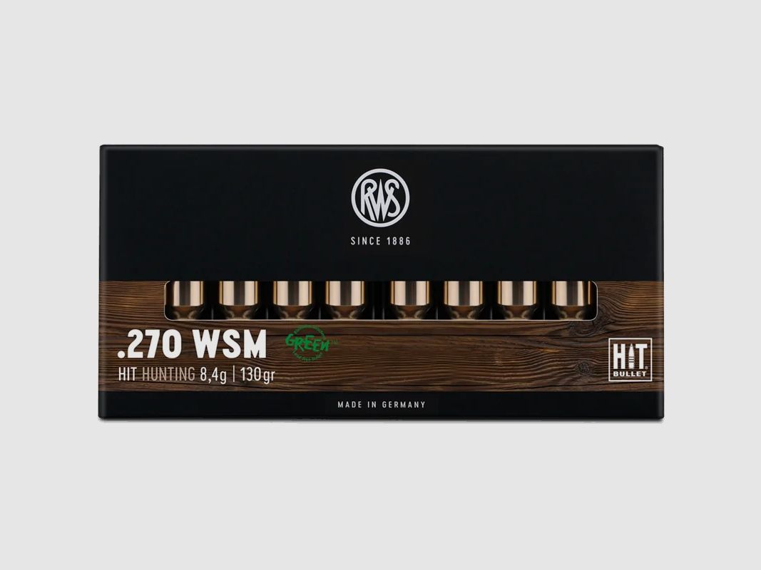 RWS Munición para rifle .270 WSM HIT 8,4 g, imagen 2 de 2