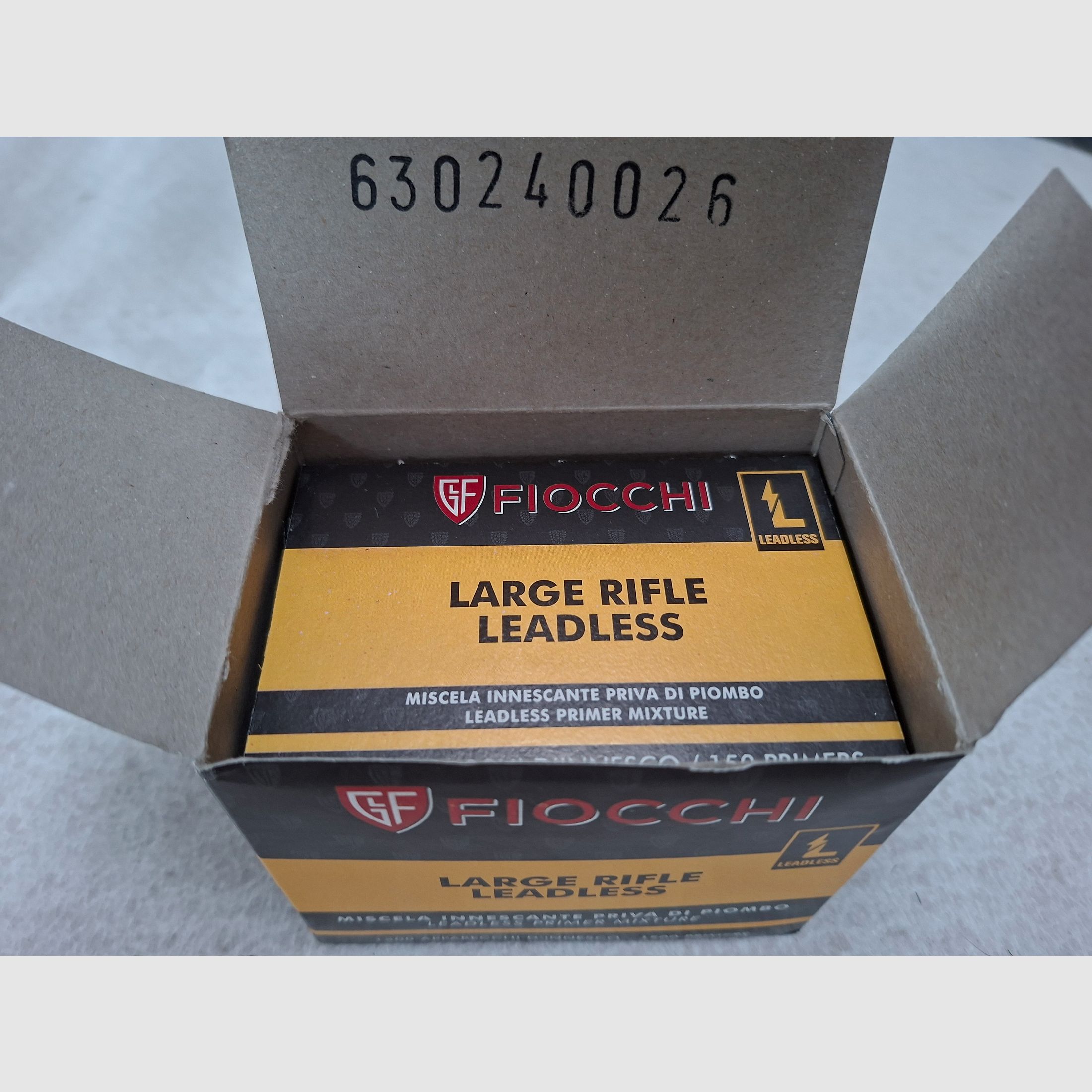 Fiocchi Large Rifle Leadless Primers amorces