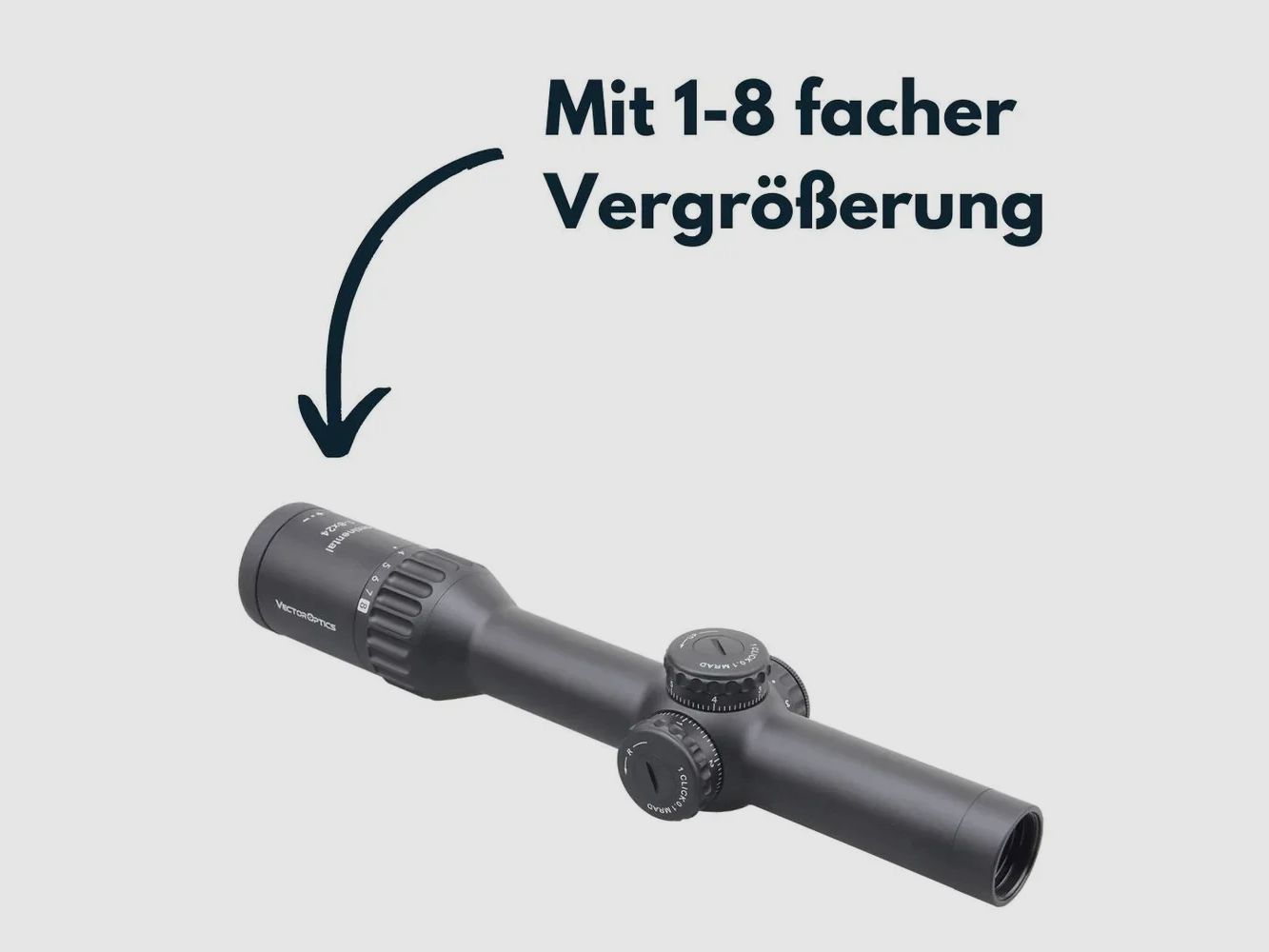 Vector Optics SCOC-T37 Continental x8 1-8x24 ED Tactical