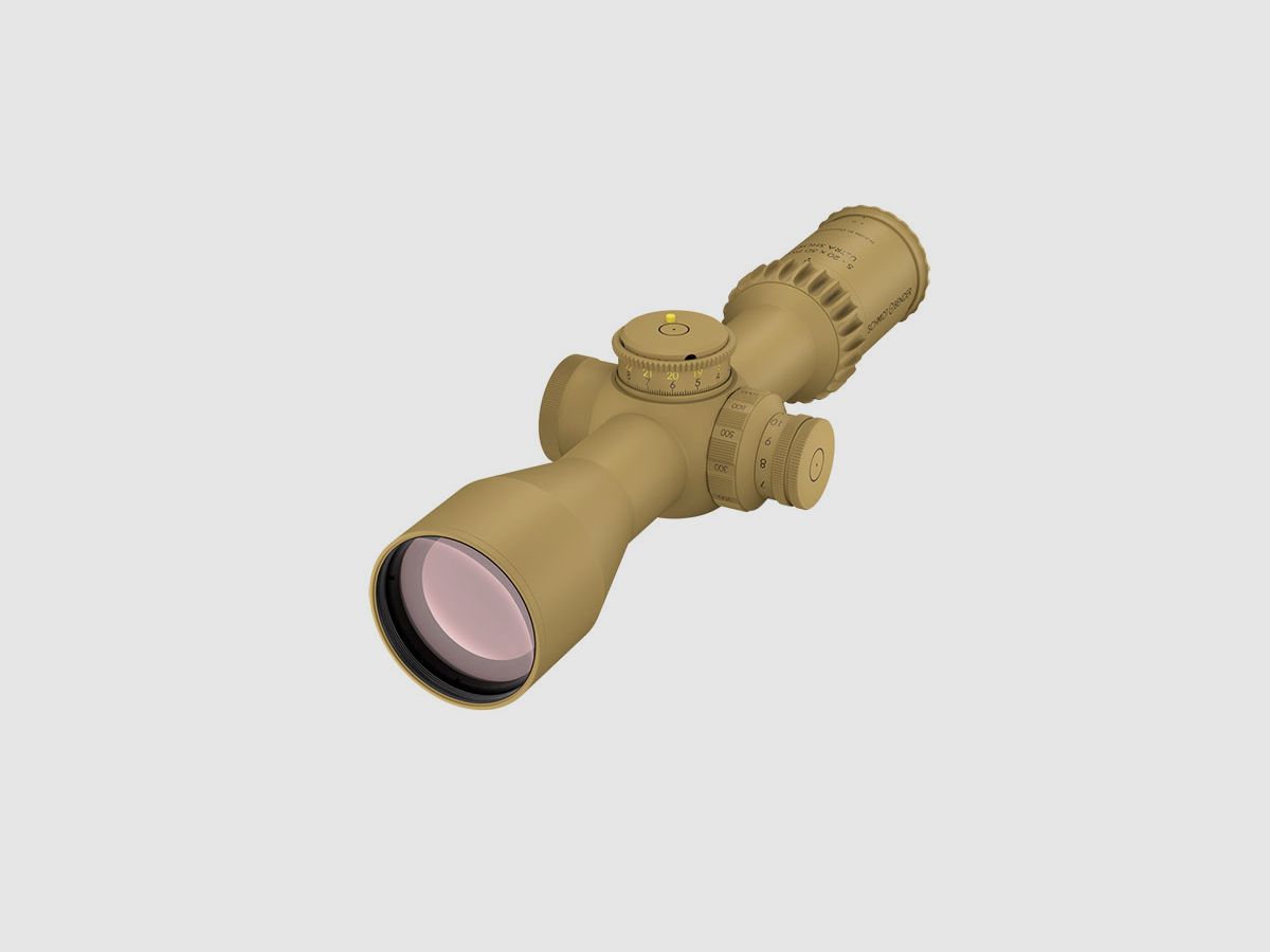 SCHMIDT U. BENDER 5-20×50 PM II Ultra Short LPI TREMOR5 1cm ccw DT27 MTC LT / ST ZC CT RAL 8000, afbeelding 1 van 5