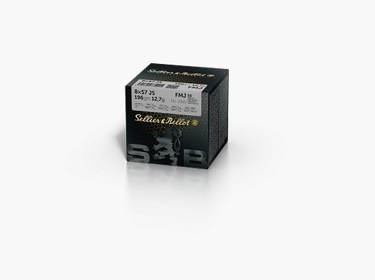 S&B 8×57 IS VM 196gr./12.7g – 50 pcs