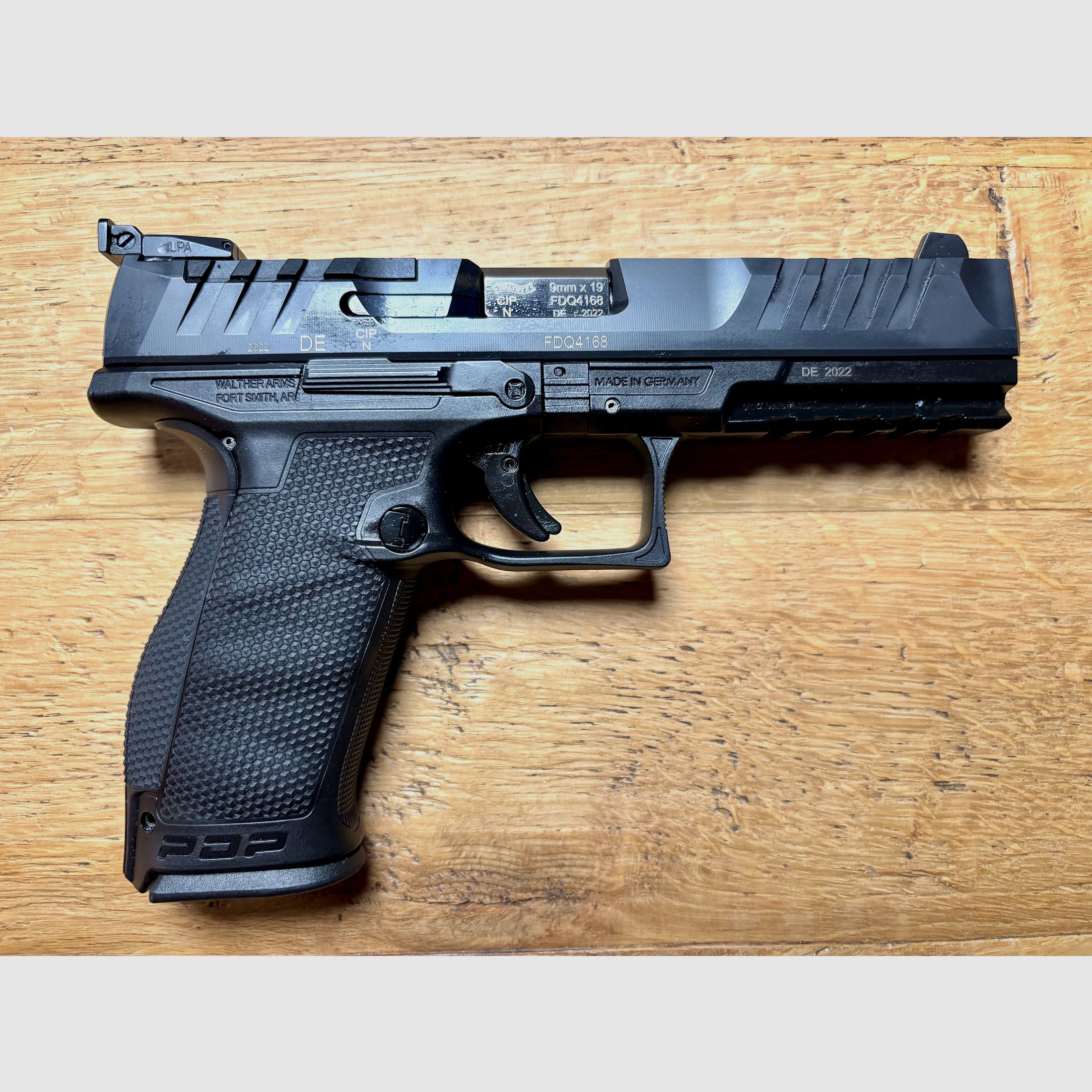 Walther Pistole PDP Full Size – 5" OR 9mm mit LPA Visierung