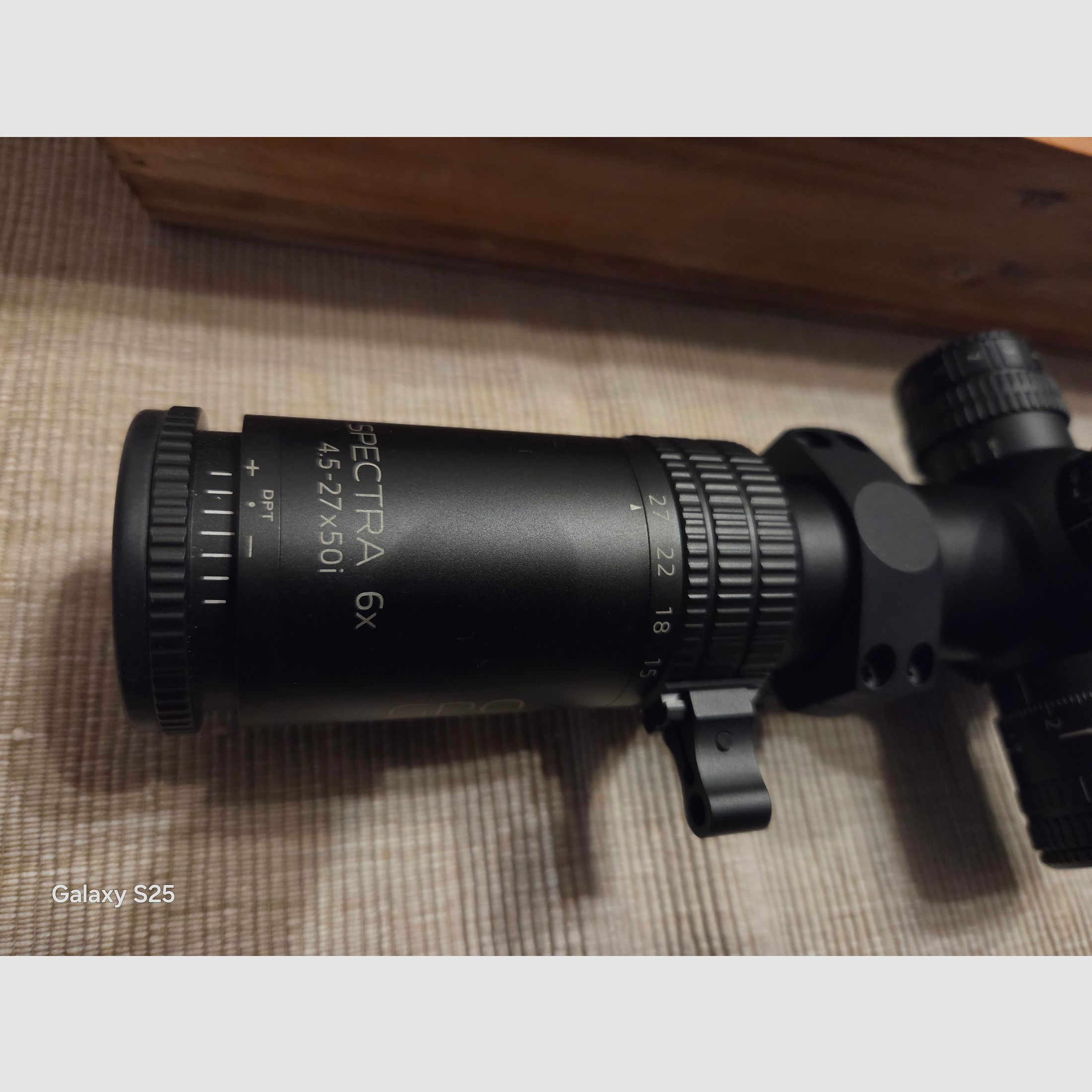 GPO ZF with mounting rings / hunting scope!