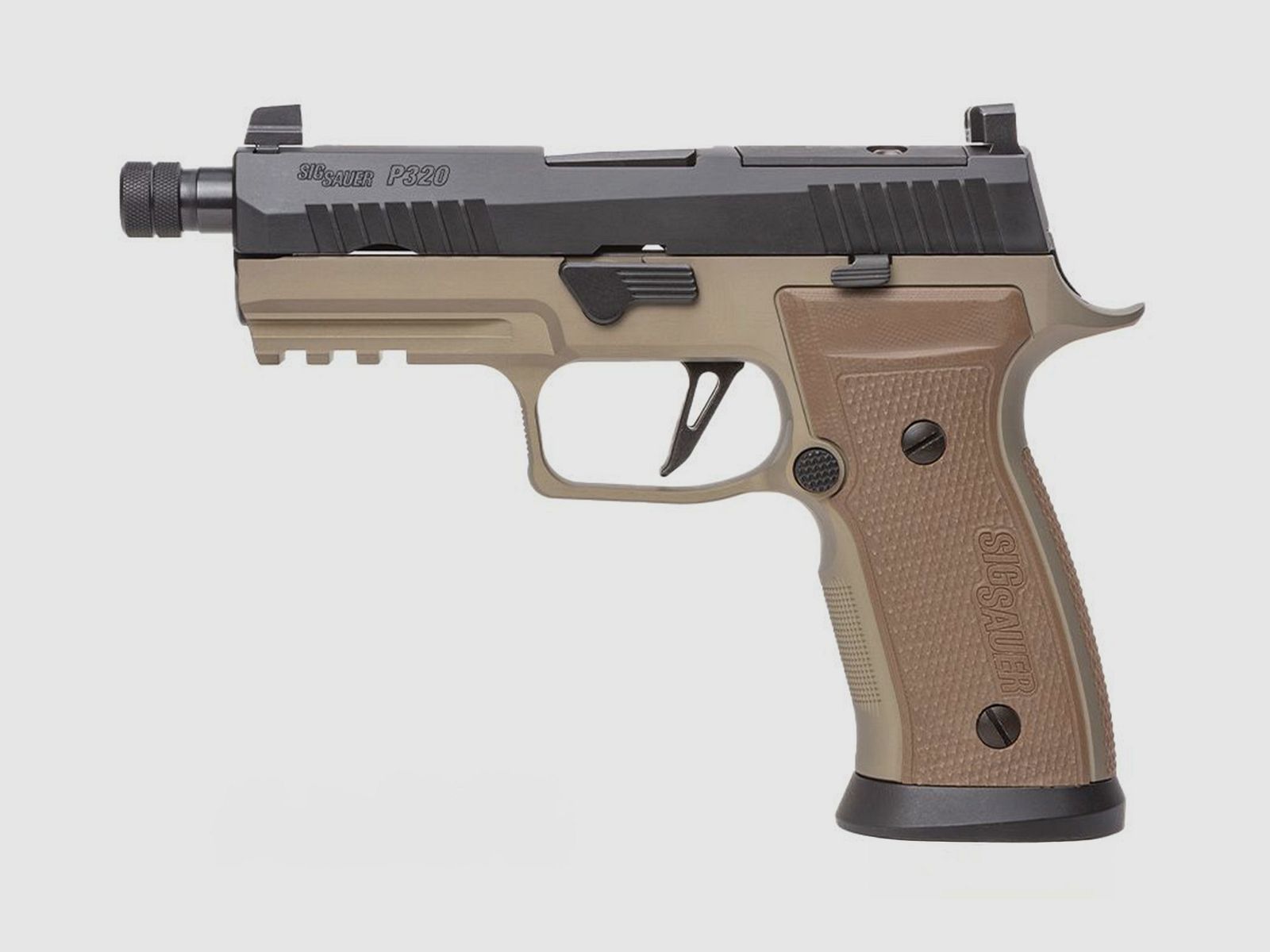SIG SAUER P320-AXG Combat FDE 9mm Luger - Selbstladepistole