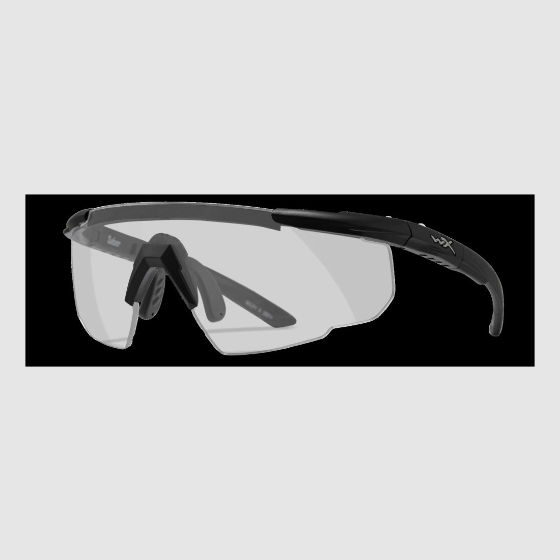 Wiley X WX Saber Advanced, schwarz grau, klar, orange