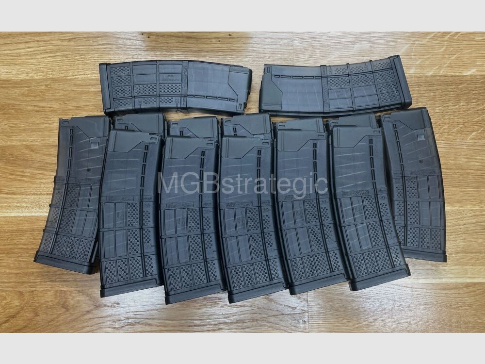 LANCER SYSTEMS AR-15 L5AWM TRANSLUCENT SMOKE MAGAZINE 30 Schots magazijn - Verkoop binnen de Bondsrepubliek Duitsland alleen aan overheidsinstanties en houders van een BKA-ontheffing!