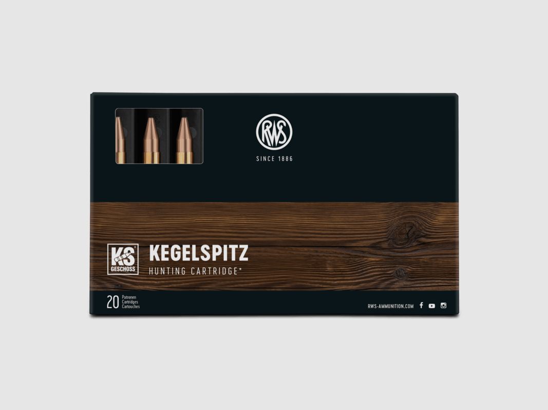 Balles RWS - 7 x 57 R KS - 10,5g