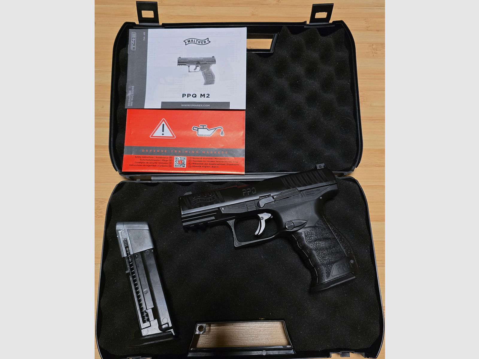 Walther PPQ M2 T4E Cal. 43 Paintball Ram
