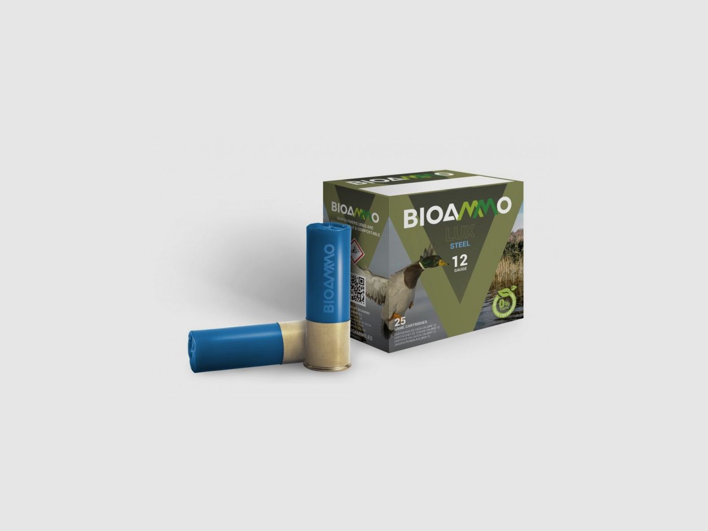 BioAmmo Lux Steel Cartridges 28 g P5 - Cal. 12/70