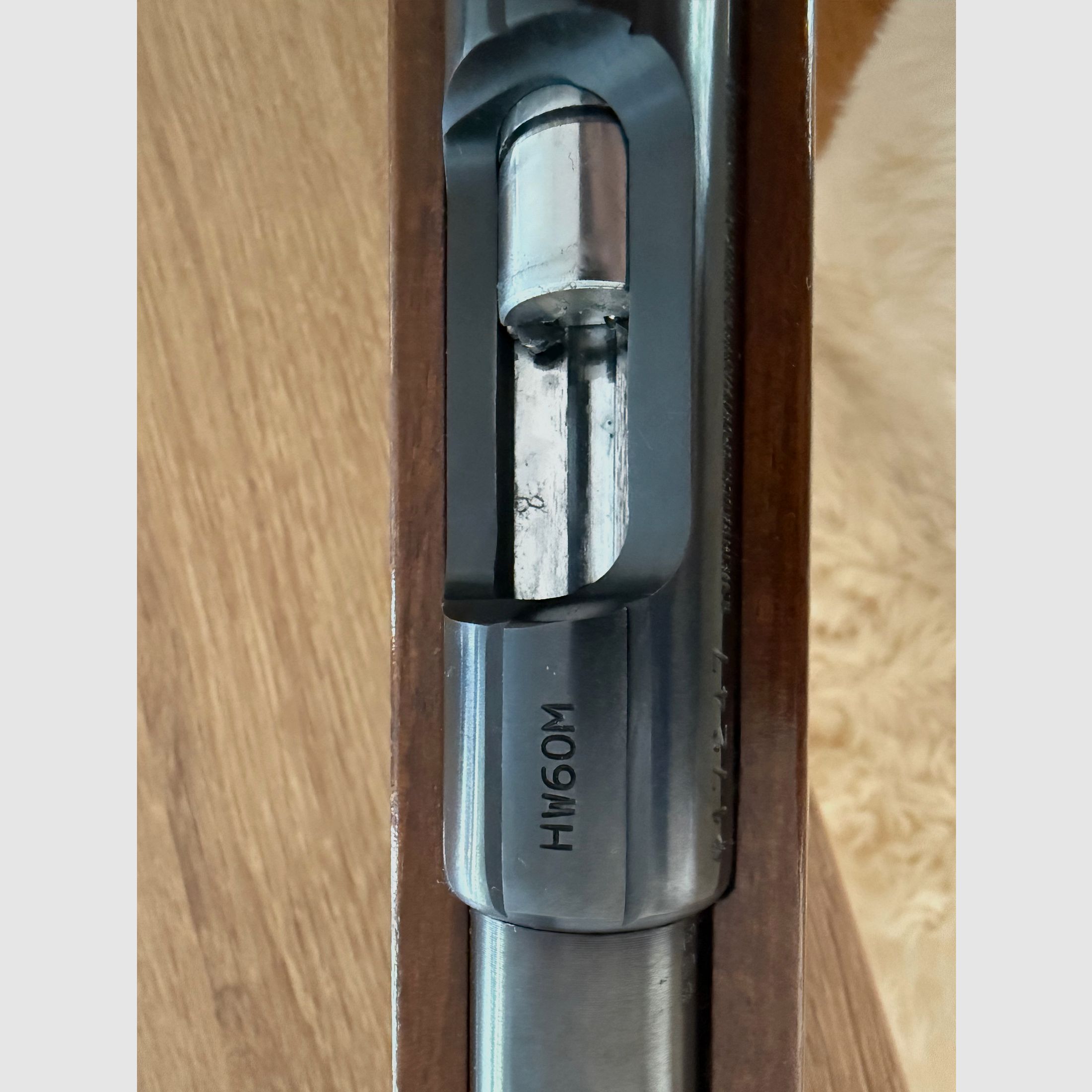 Weihrauch HW60M, Matchbüchse im Kaliber .22Lf.B. mit Zieloptik: Elite 201
