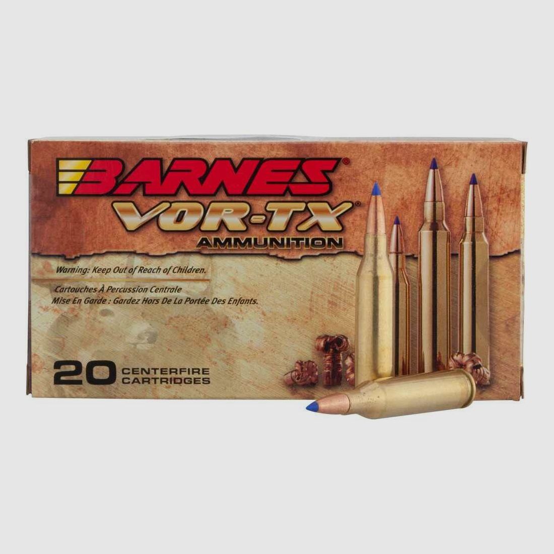 .243 Win. Vor-TX TTSX 5,2g/80grs. Barnes