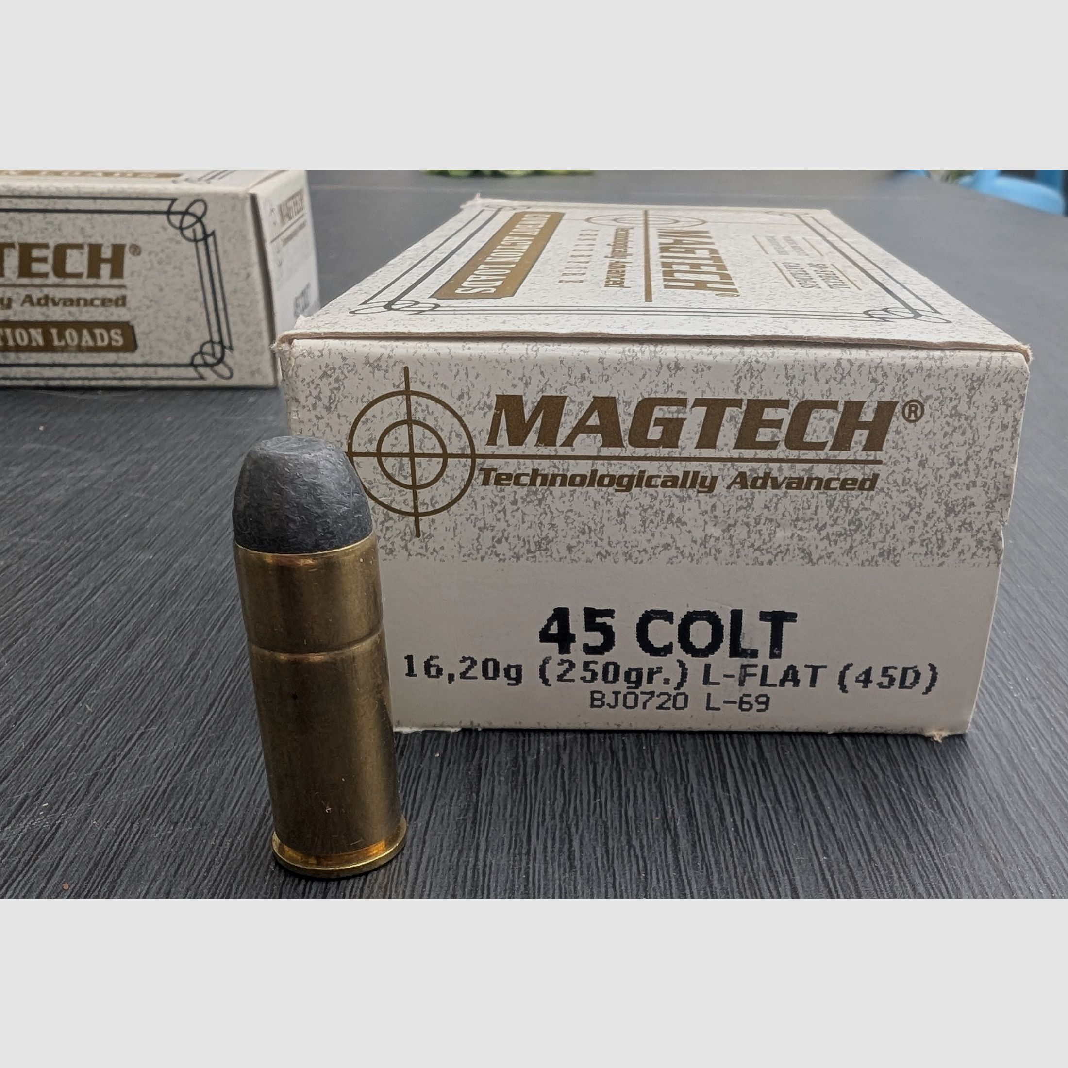 Munition Magtech .45 Colt, 45 LC, .45 Long Colt, .45-250
