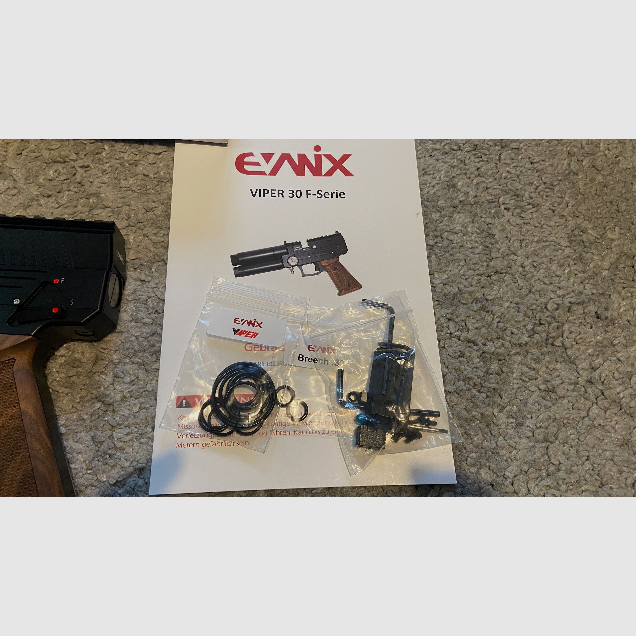 Evanix Viper F-Variante cal . 30 / 7,62mm