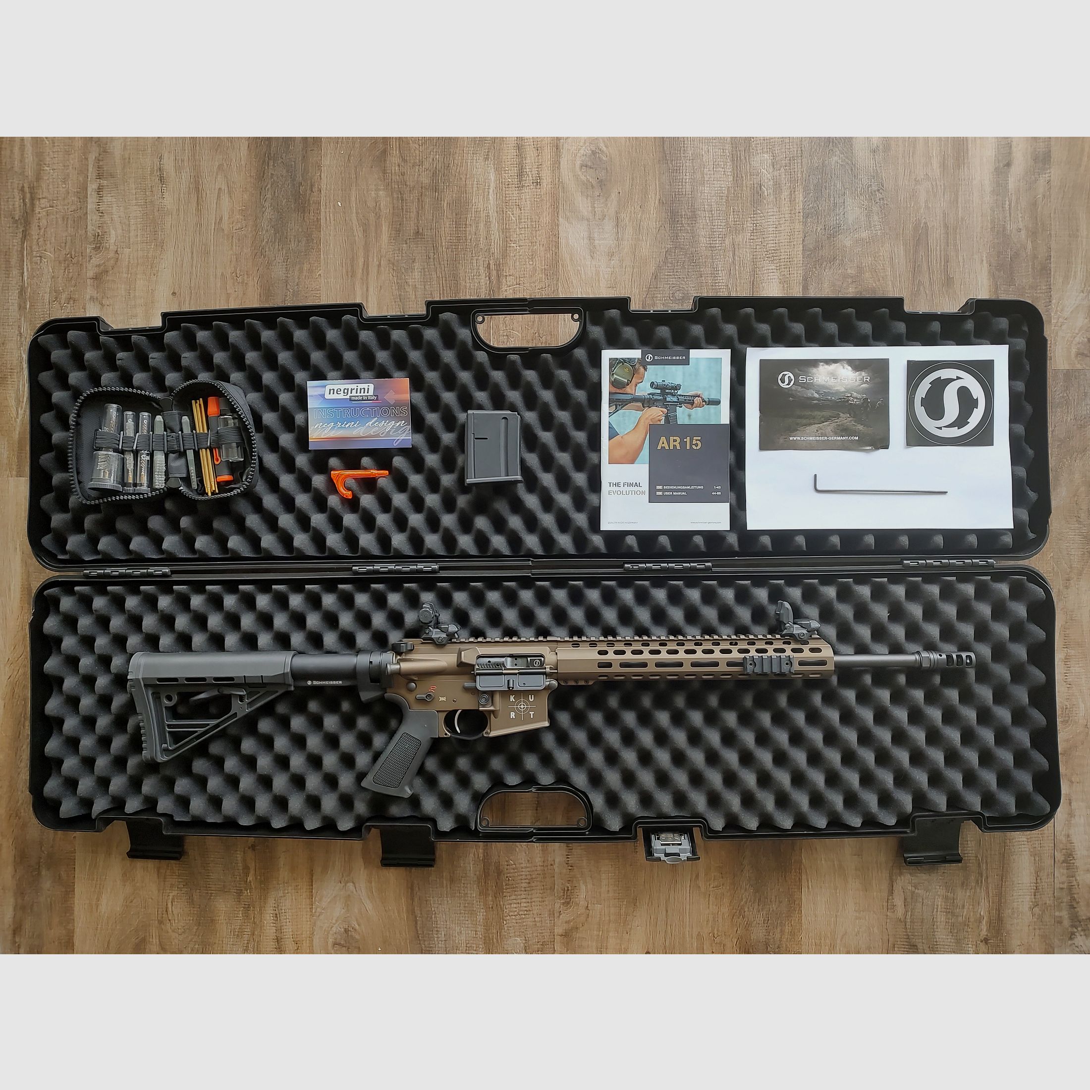 Schmeisser AR15 Dynamic 16,75 Zoll - Gebraucht - 750 Schuss - Preis auf Verhandlungsbasis