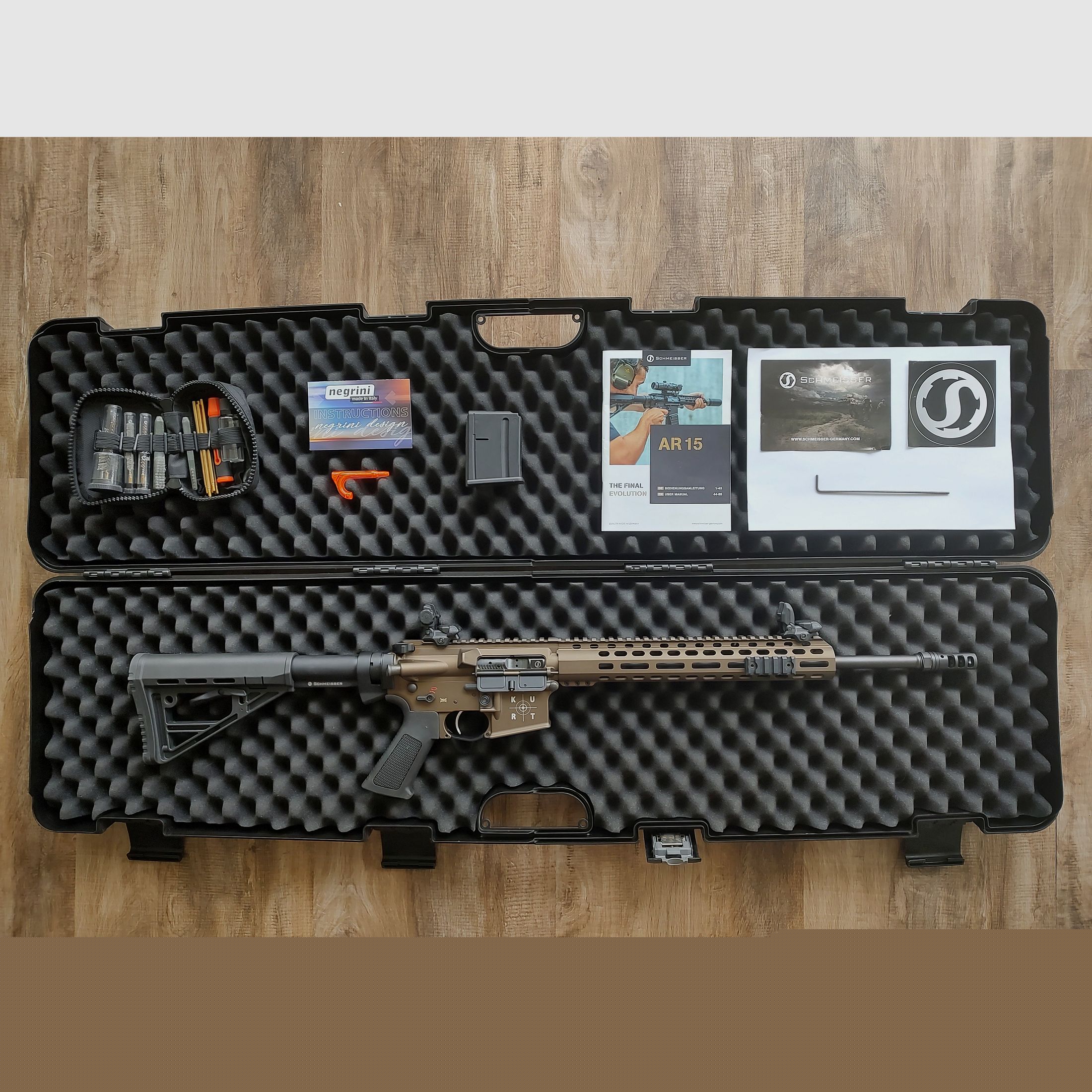 Schmeisser AR15 Dynamic 16,75 Zoll - Gebraucht - 750 Schuss - Preis auf Verhandlungsbasis