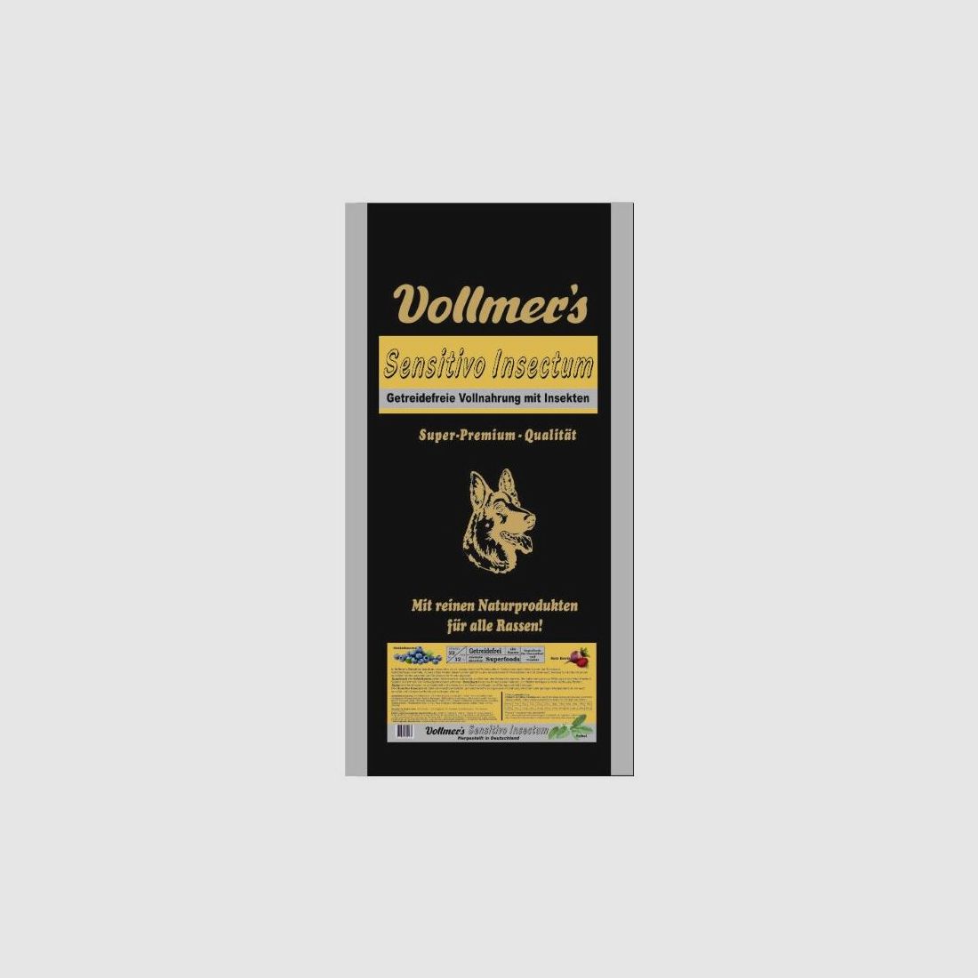 Vollmer's Hunde Trockenfutter Sensitivo Insectum