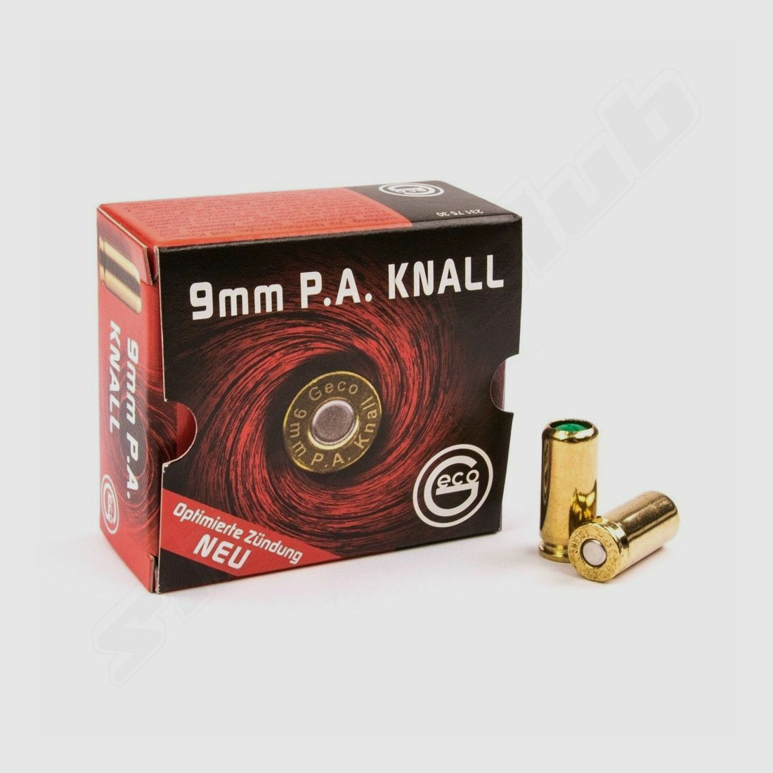 Geco	 Geco Nitro Platzpatronen 9 mm P.A.K. - 25 Stk