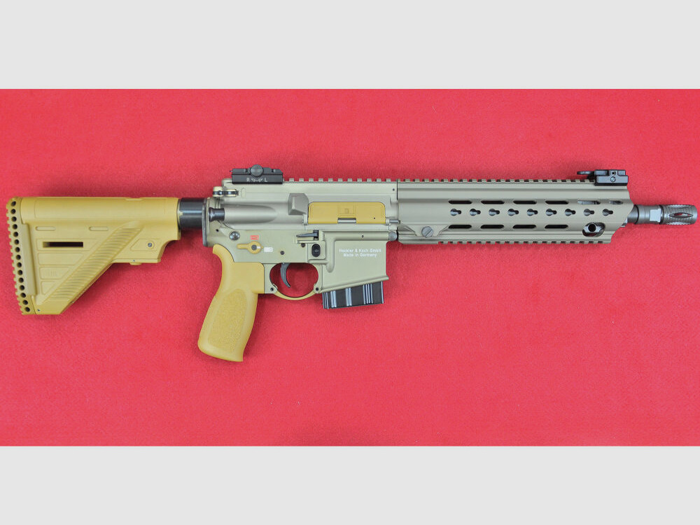 Heckler & Koch	 MR223 A3 Slimline 11" .223 Rem. sandfarben