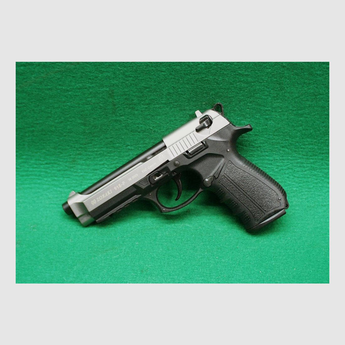 Pistolet alarmowy Zoraki 918, tytan