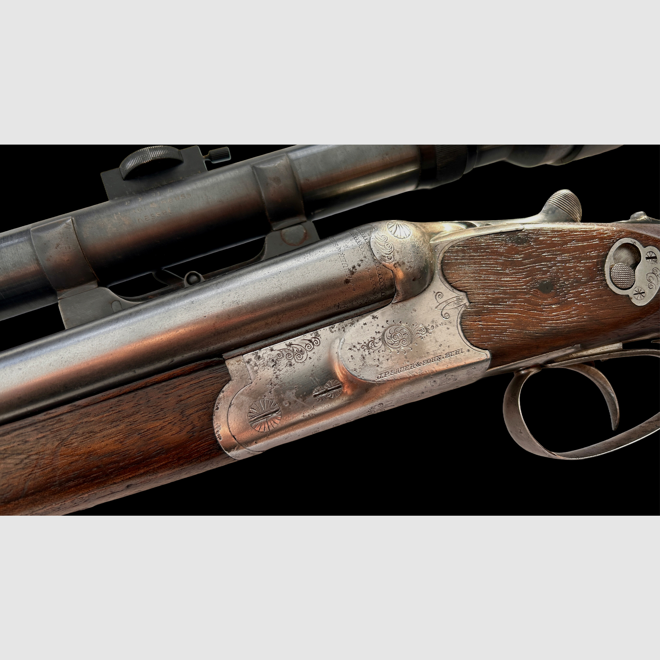 Sauer and Son drilling M30 from 1939 (16/70 - 8x57JR)