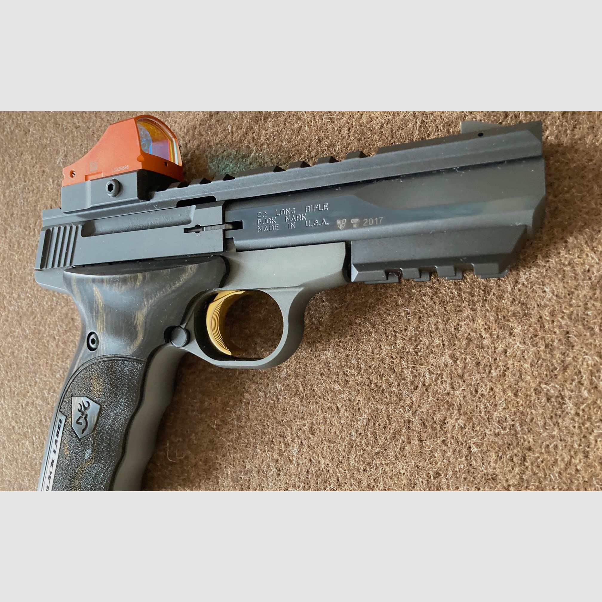 BUCK MARK BLACK LABEL Kal. .22lfb