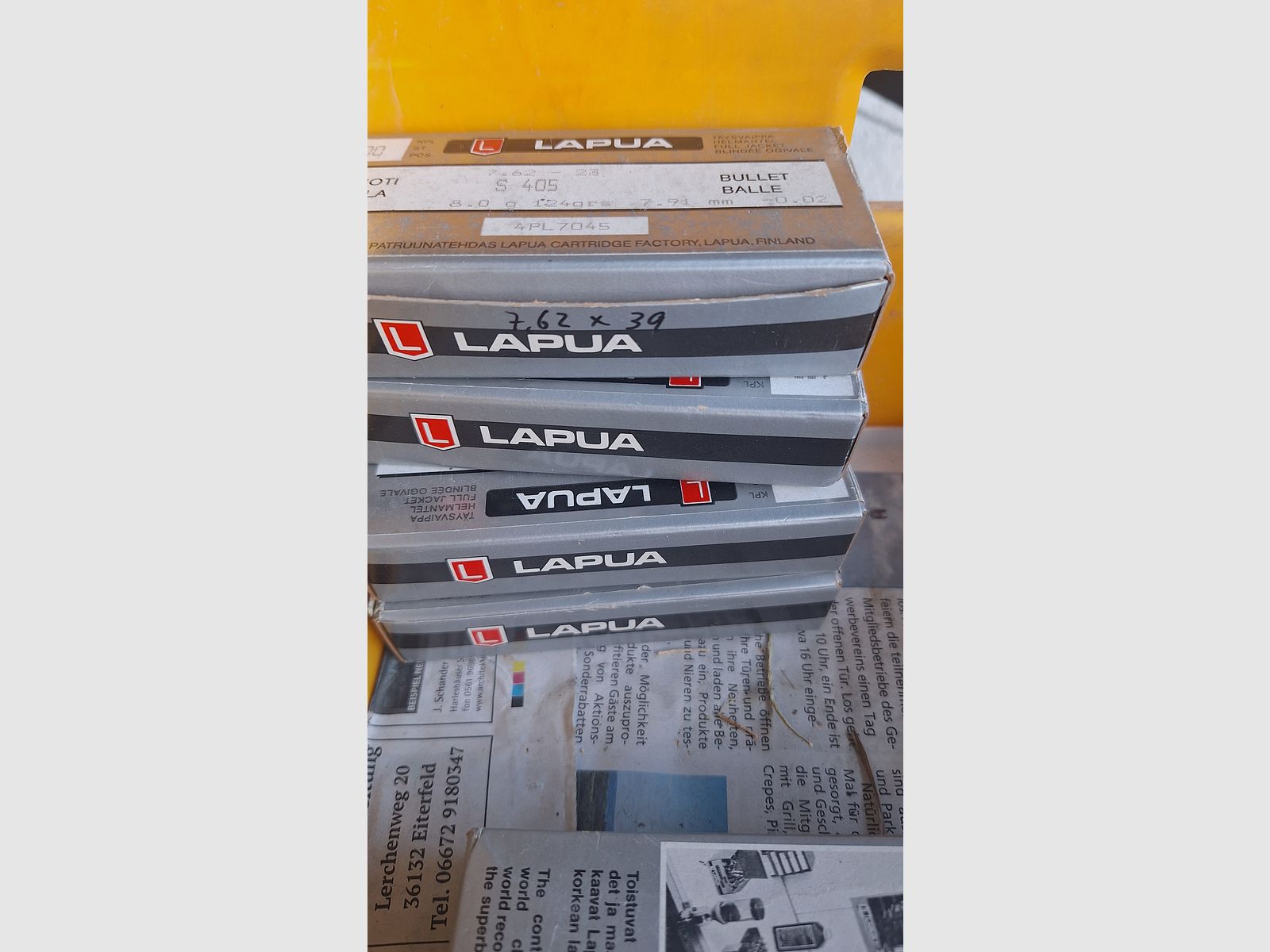 Ammunition 7.62 x 39 for sale