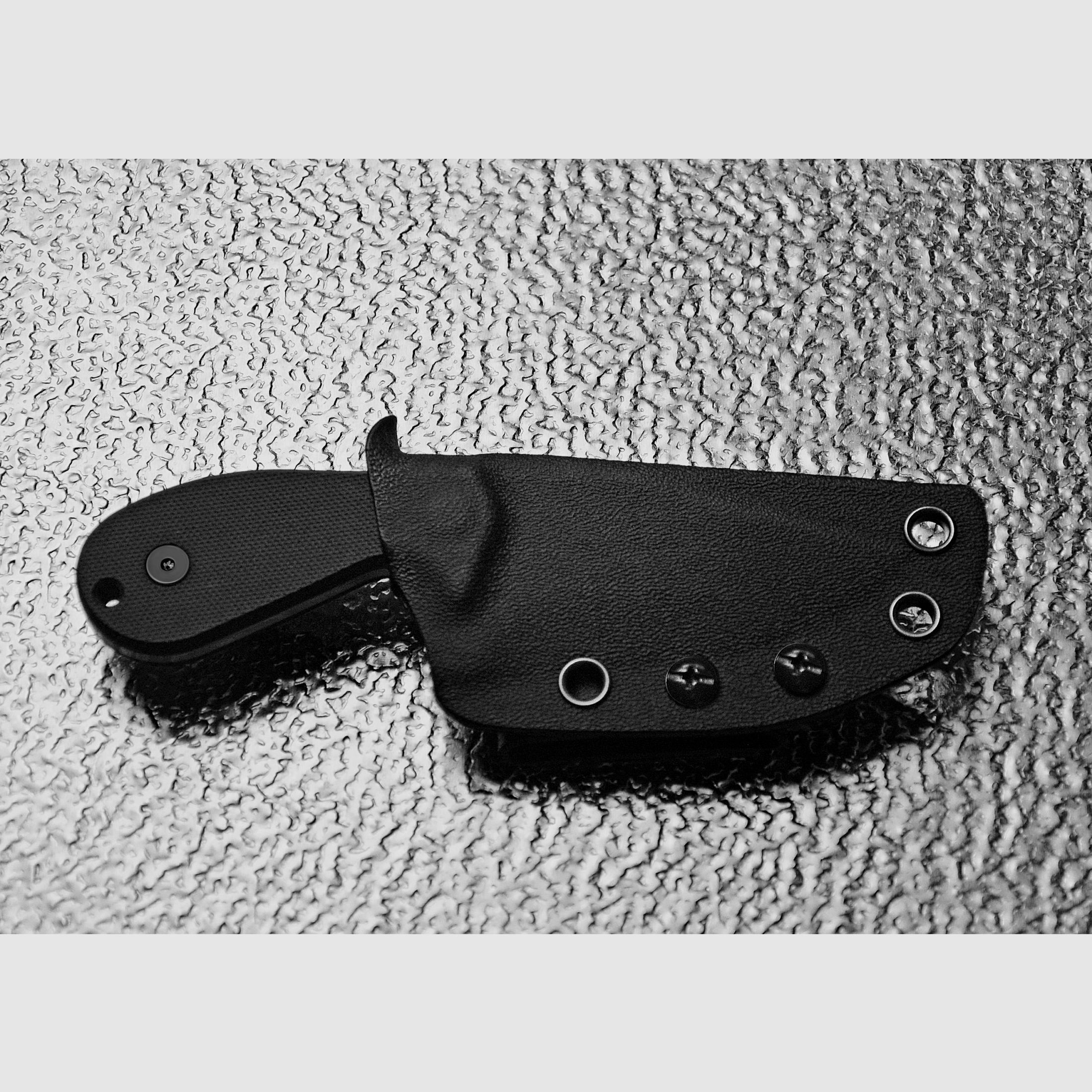 Couteau N.Sutter Knives® Fidelis NS02A Noir, image 4 sur 4