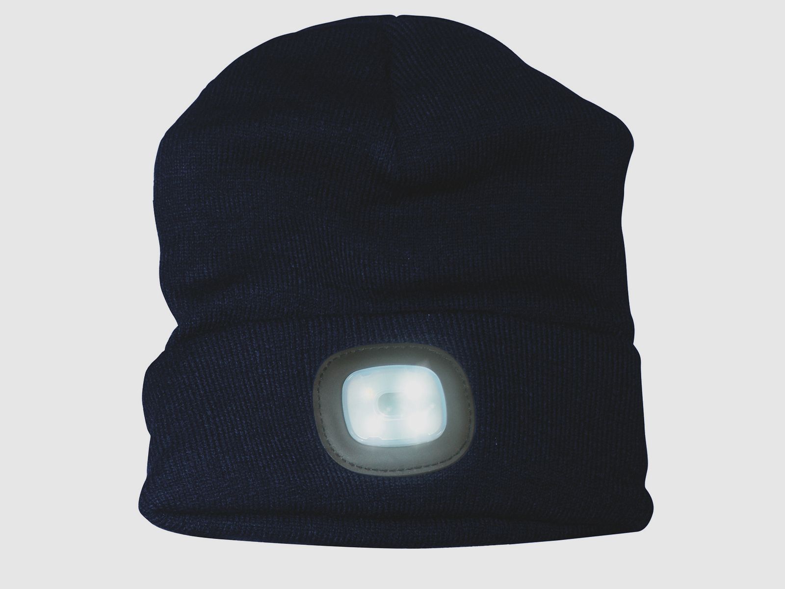 Strickmütze mit LED-Licht