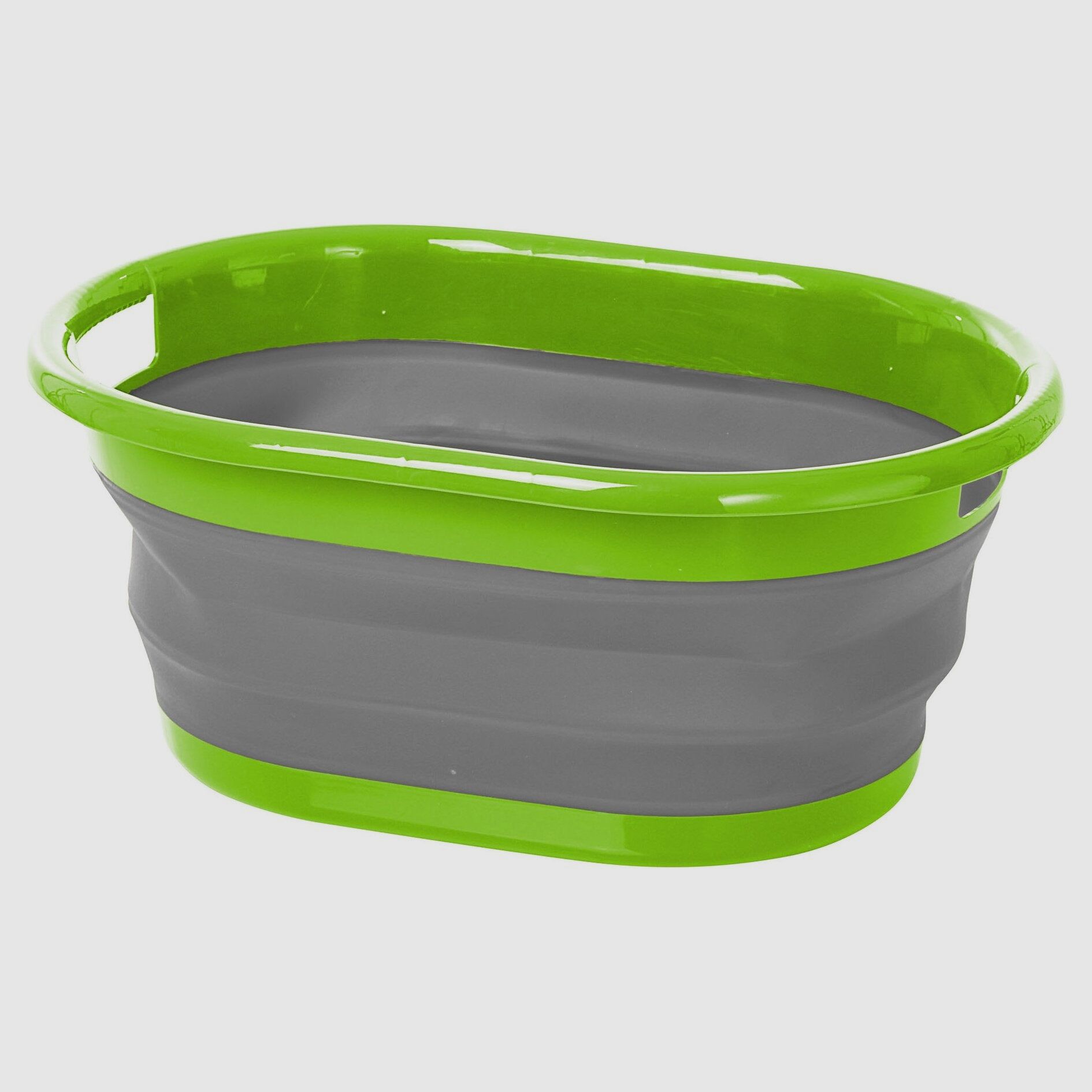 Lavabo Plegable Lotus, gris, imagen 3 de 4