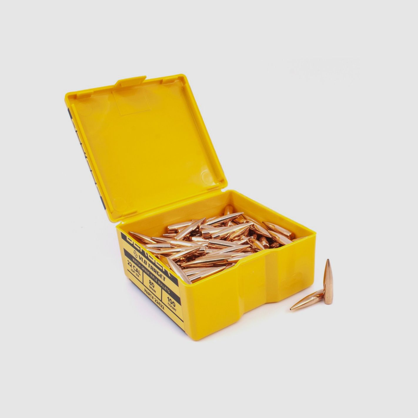 BERGER GESCHOSSE 22 (.224) 80gr VLD TARGET 100 Stk, Bild 3 von 3