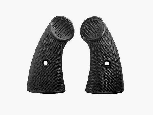 Grip panels black Colt D.A. revolver New Service