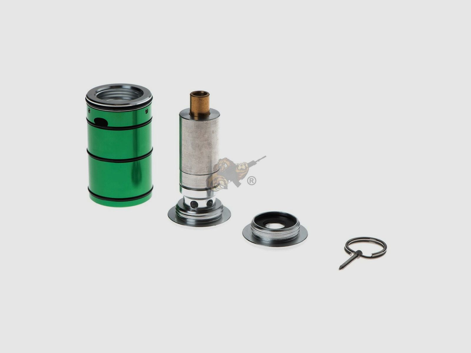 Epsilon Impact Grenade - Airsoft Granate mit Aufschlagzünder in Grün - StratAIM