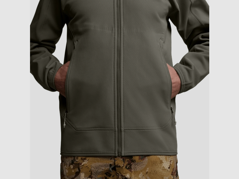 SITKA Alpha Fleece-Kapuzenjacke – Bark Brown, Bild 5 von 7