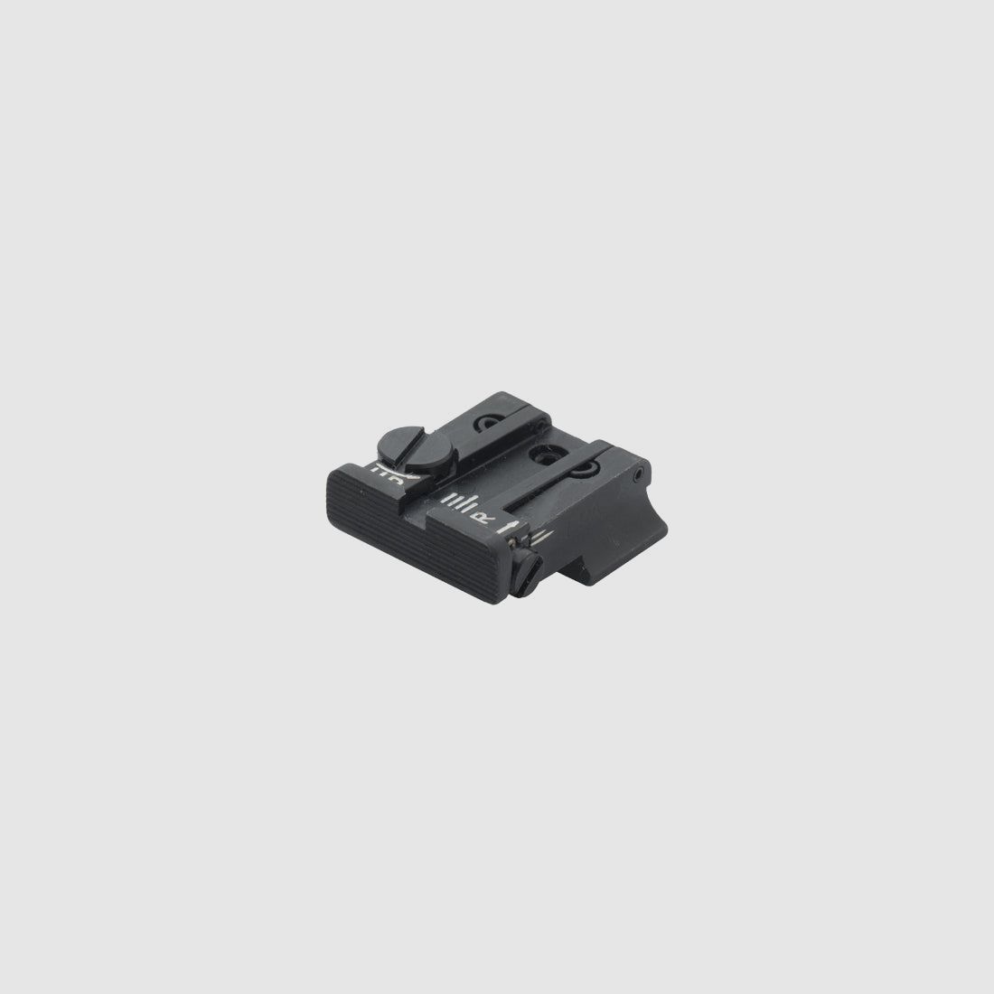 LPA TPU84BZ07 hausse micrométrique réglable pour CZ100, CZ75 P-07 Duty – Image de visée noire