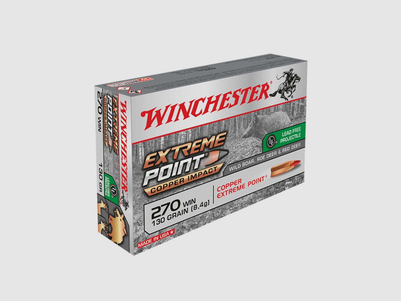 Winchester Extreme Point 130grs bleifrei