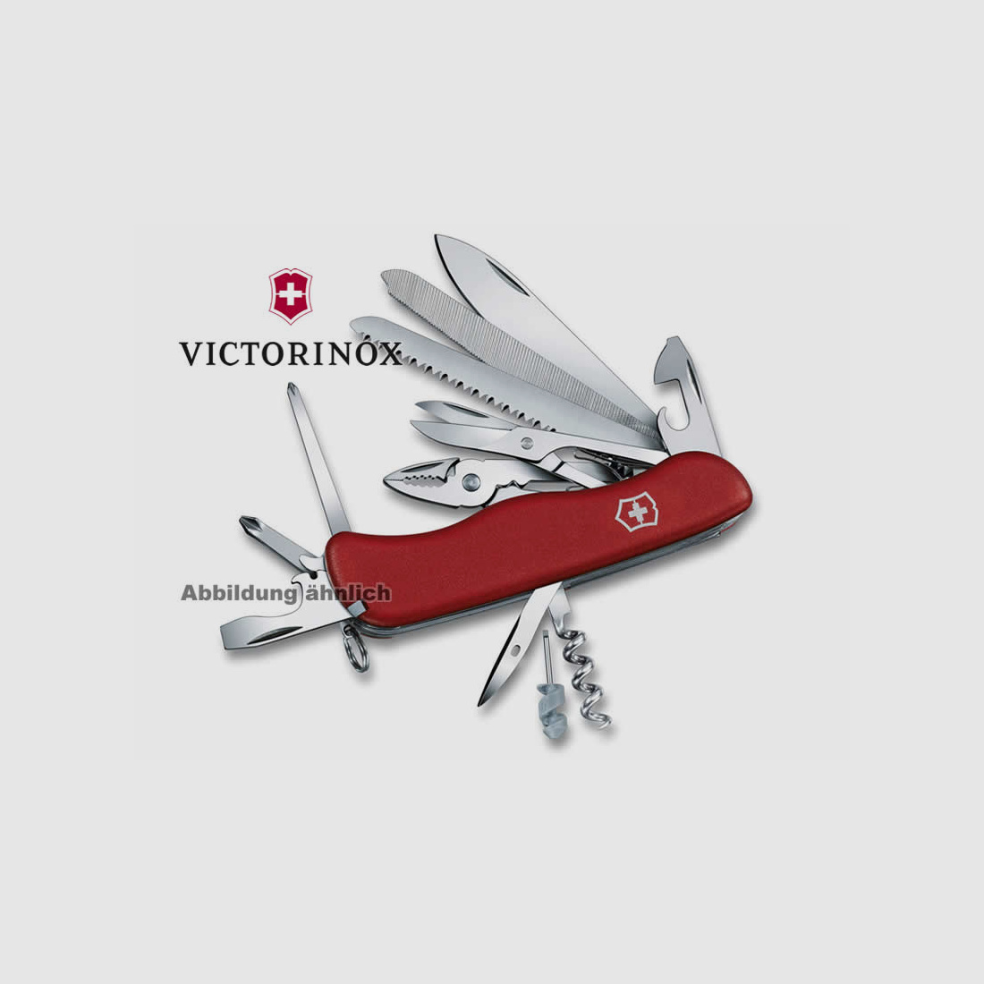 VICTORINOX Multi-Messer WORKCHAMP, 111 mm, 21 Funktionen, Schweizer Taschenmesser
