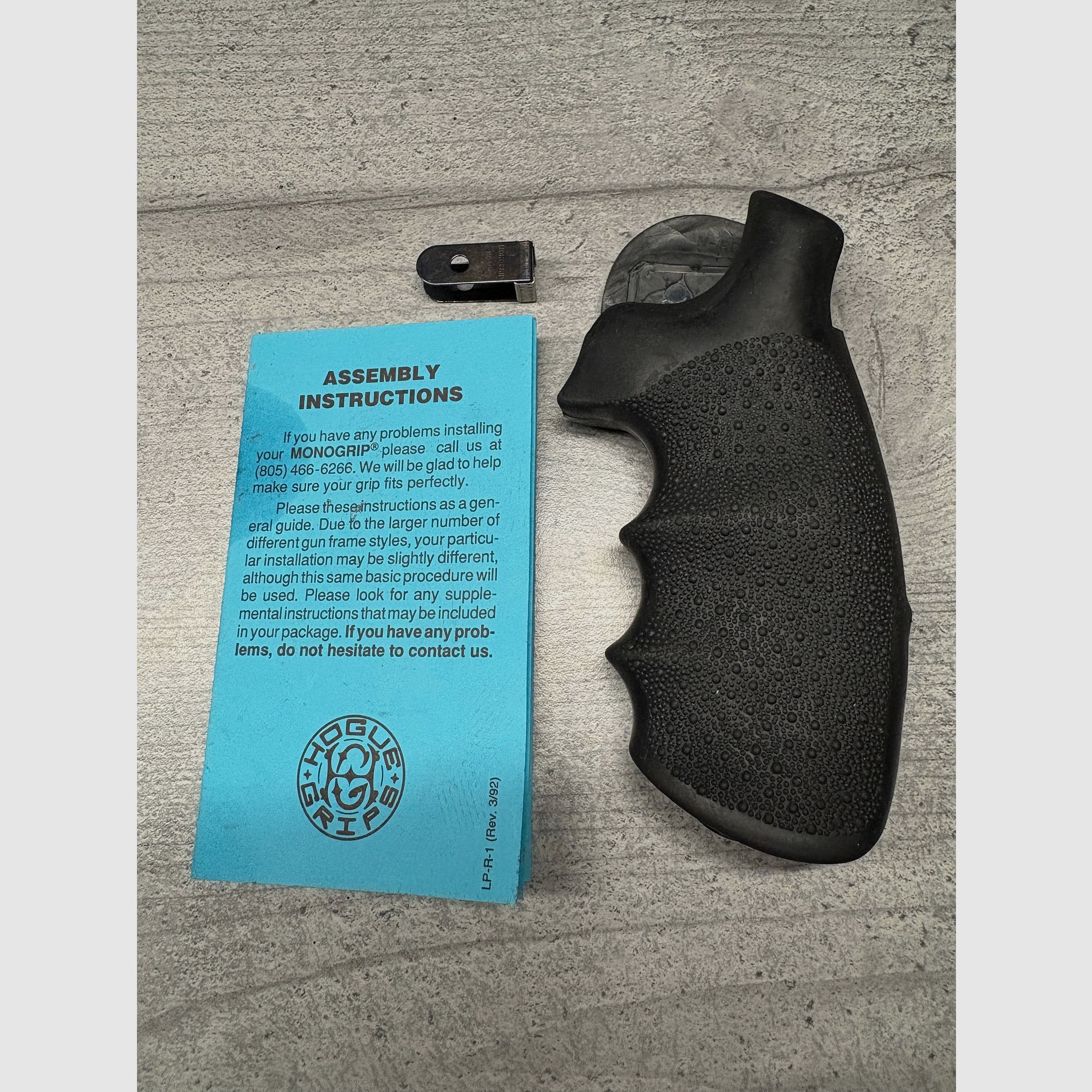 Hogue Monogrip pour S&W poignée ronde