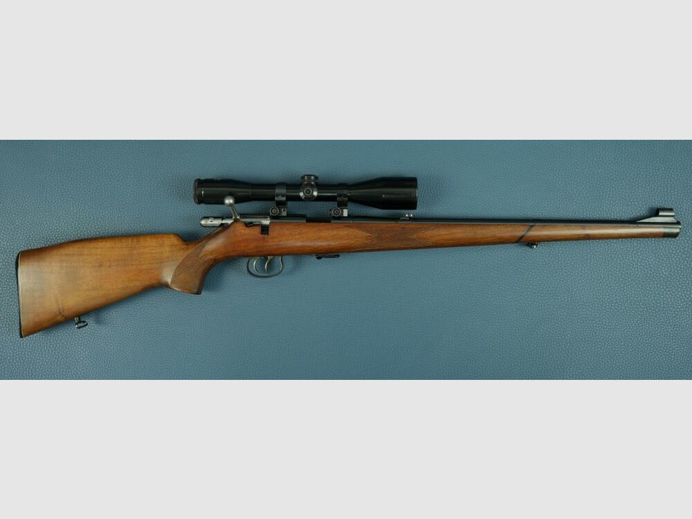 Anschütz Stutzen mit Schmidt & Bender 6x42 .22lr