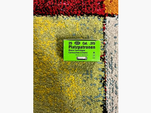 Cal. .315 k Platzpatronen Wadie - Sammler