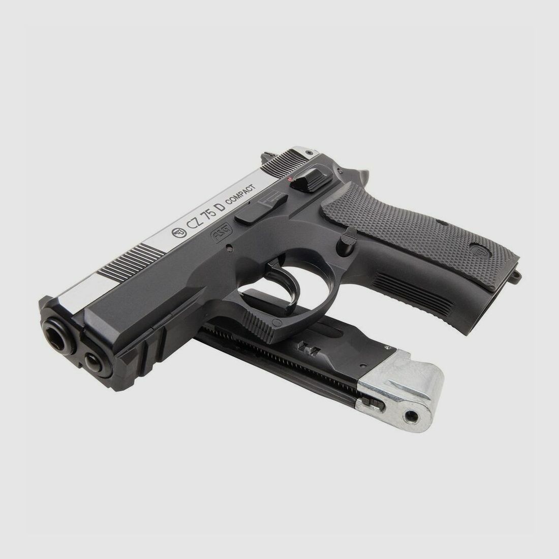 CZ 75D Compact Bicolor 4,5mm BB Druckluft Co2 Non BlowBack